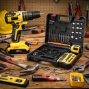 Kit de Taladro y Atornillador Inalámbrico MaxPro 48V Completo +REGALO: Maletín de Accesorios y 2 Baterías