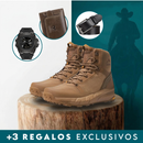 Bota Masculina Titan Ortopédica Impermeable y con Suela Antideslizante + 3 regalos: Reloj, Cinturón y Billetera