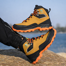 Kit de Bota Masculina Safety en cuero legítimo 100% (impermeable y antideslizante) + 3 regalos por tiempo limitado