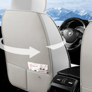 Funda de Auto Universal Iron en Cuero Legítimo con AirBag +REGALOS: Alfombra de Cuero y Funda para Volante