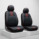 Capa de Auto Universal Elite en Cuero Legítimo con AirBag +REGALOS: Alfombra de Cuero y Funda para Volante