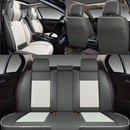 Funda de Asiento Universal Vector en Cuero Legítimo con Airbag + REGALOS: Alfombra de Cuero y Funda para Volante