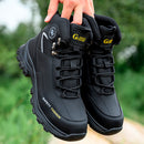 Kit de Bota Masculina Safety en cuero legítimo 100% (impermeable y antideslizante) + 3 regalos por tiempo limitado