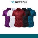 [Llevá 5, Pagá 3] Camisa Masculina Lunox en Seda Fría y Algodón (¡Confort y estilo incomparables!)