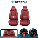 Cubre Auto Universal Axon en Cuero Legítimo con Airbag + REGALOS: Alfombra de Cuero y Funda de Volante