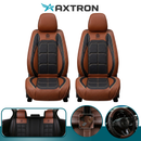 Funda de Auto Universal Magnus en Cuero Legítimo con Airbag +REGALOS: Alfombras de Cuero y Funda de Volante