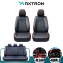 Funda de Auto Universal Noble en Cuero Legítimo con Airbag + REGALOS: Alfombra de Cuero y Funda de Volante