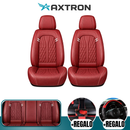 Funda de Asiento Universal Vector en Cuero Legítimo con Airbag + REGALOS: Alfombra de Cuero y Funda para Volante