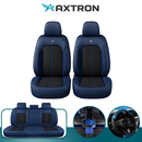 Funda de Auto Universal Turbo en Cuero Legítimo con AirBag +REGALOS: Alfombra de Cuero y Funda para Volante