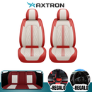 Funda de Auto Universal Iron en Cuero Legítimo con AirBag +REGALOS: Alfombra de Cuero y Funda para Volante