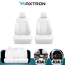 Funda de Asiento Universal Nitro en Cuero Legítimo con Airbag + REGALOS: Alfombra de Cuero y Funda para Volante