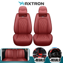 Funda de Asiento Universal Sentinel en Cuero Legítimo con Airbag + REGALOS: Alfombra de Cuero y Funda para Volante
