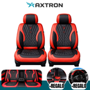 Funda para Auto Hunder Universal en Cuero Legítimo con Airbag Incorporado + REGALO: Alfombra y Funda para Volante