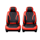 Funda para Auto Hunder Universal en Cuero Legítimo con Airbag Incorporado + REGALO: Alfombra y Funda para Volante